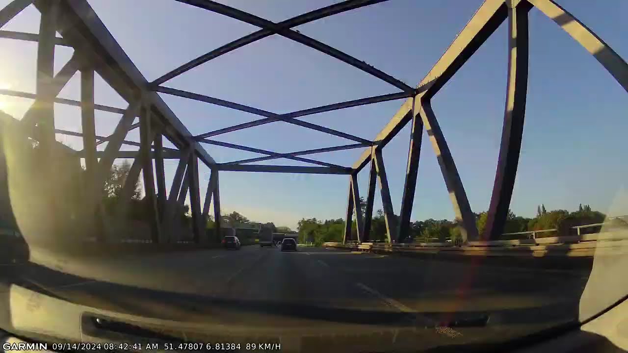 Holland to Germany Road Trip in 2 Minutes 