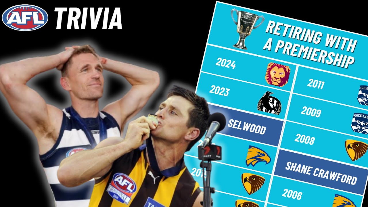 Every Player to Retire After a Premiership Since 2000 (AFL Trivia)