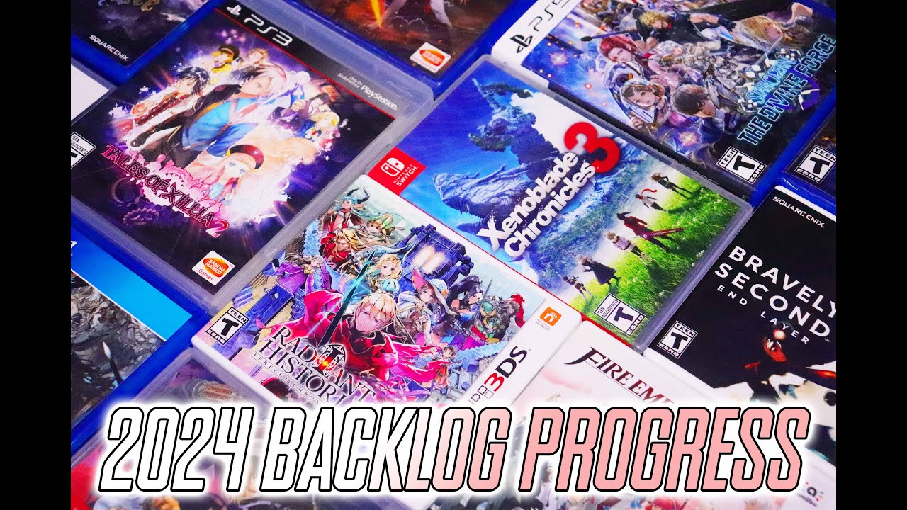 My 2024 Backlog Progress so far... | Quick Reviews of JRPGs I’ve played this year!