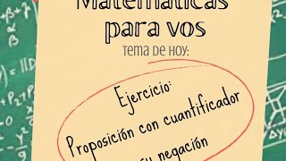 Ejercicio, cuantificación (lógica)