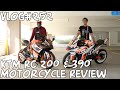 Vlog#252 KTM RC 200 & 390 Motorcycle Review Singapore