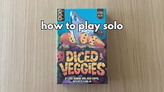 How to Play Diced Veggies SOLO (Single Player) | Explained in 2 Minutes screenshot 3