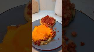 Breakfast Time! 🤤 #breakfast #shorts #sandwich #fyp #viral #asmrfood #eggs #eggo #cornedbeefhash
