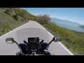Galičica Pass ascend - curvy road with beatufiul scenery - Macedonia to Albania - YAMAHA FJR 1300