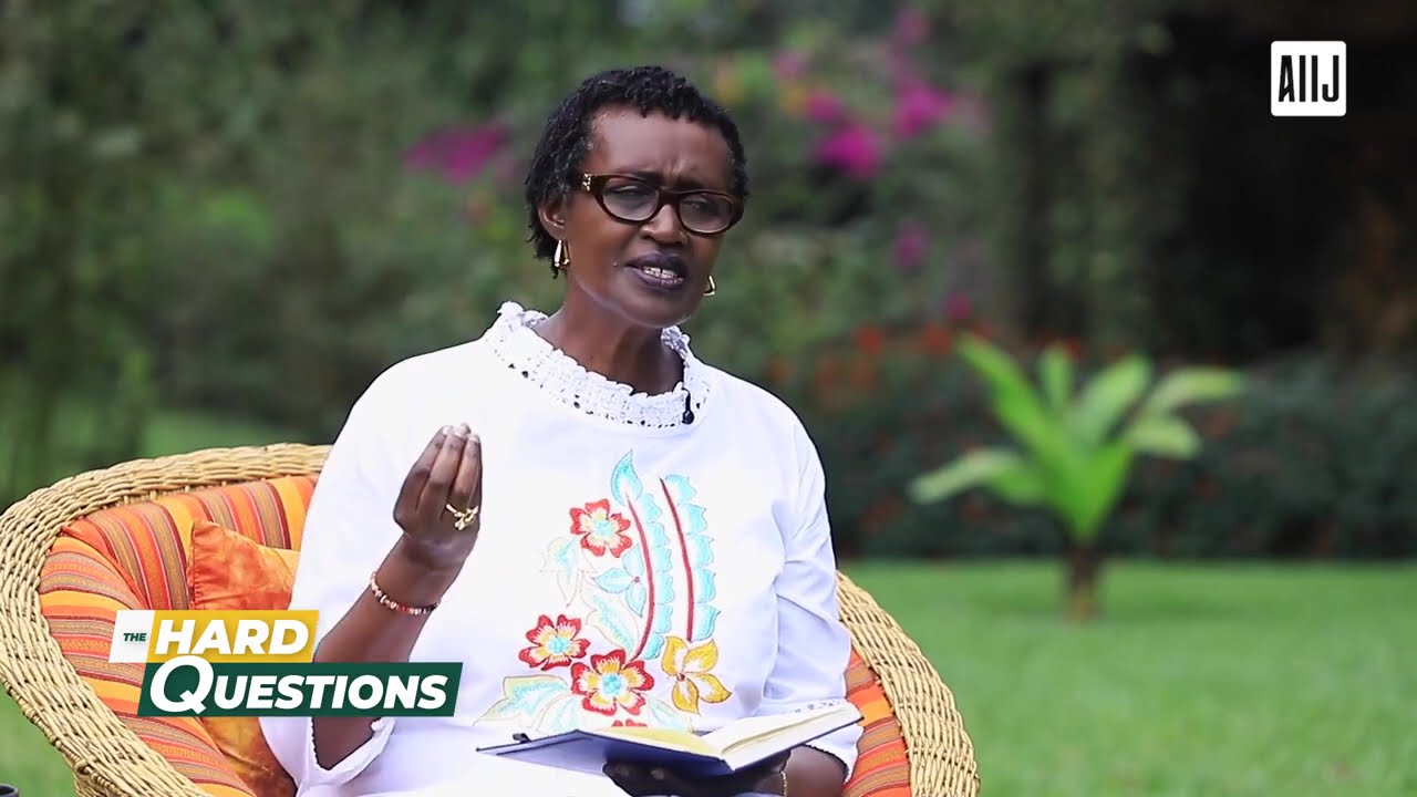 "Dr Besigye is an innocent man" - Winnie Byanyima on the Hard Questions Show | Part 1