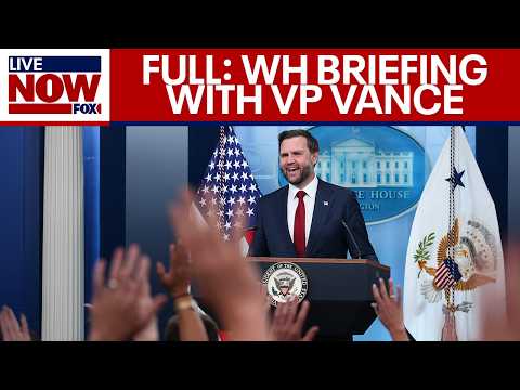 VP Vance leads first White House press briefing since Karoline Leavitt's departure