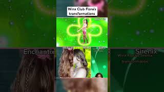 Winx Club Spoof Floras Magic Winx Enchantix Believix And Sirenix Transformations