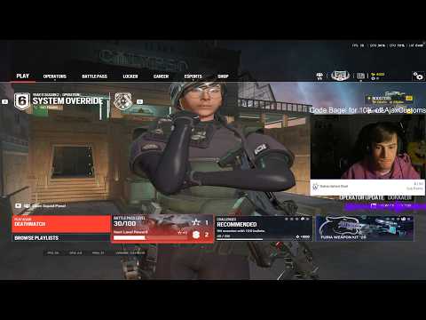 Capa de Playing r6!