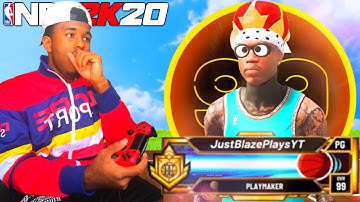 MY 99 OVR 6’6 PURE PLAYMAKER is UNGUARDABLE in NBA 2K20! BEST BUILD 2K20