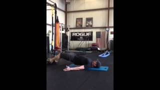 Foam Roller Hamstring Walks