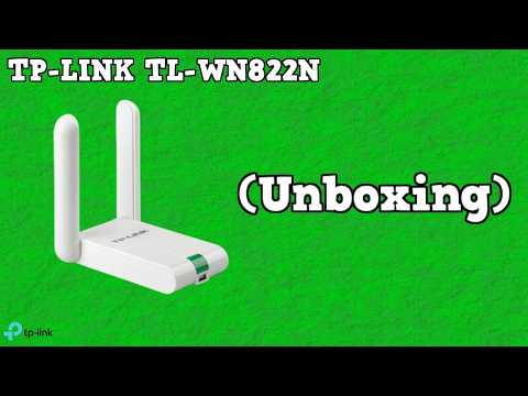 TP-LINK TL-WN822N (Unboxing)