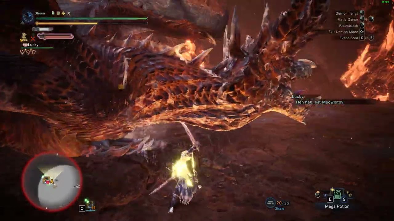 Monster Hunter World Iceborne: Alatreon Fight Dual Blades Solo