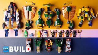 LEGO Speed Build! NINJAGO Dragons Rising Mech Collection | Beat Build