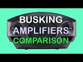 Busking Amplifiers Comparison - Roland AC-33, Samson XP40iW, XP106,  Mackie Freeplay.