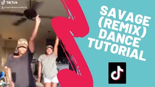 Savage” remix | tiktok dance tutorial ...