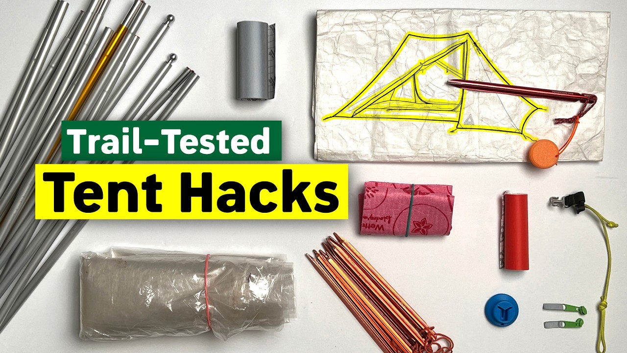 7 умных лайфхаков для палаток для любителей сверхлегкого туризма