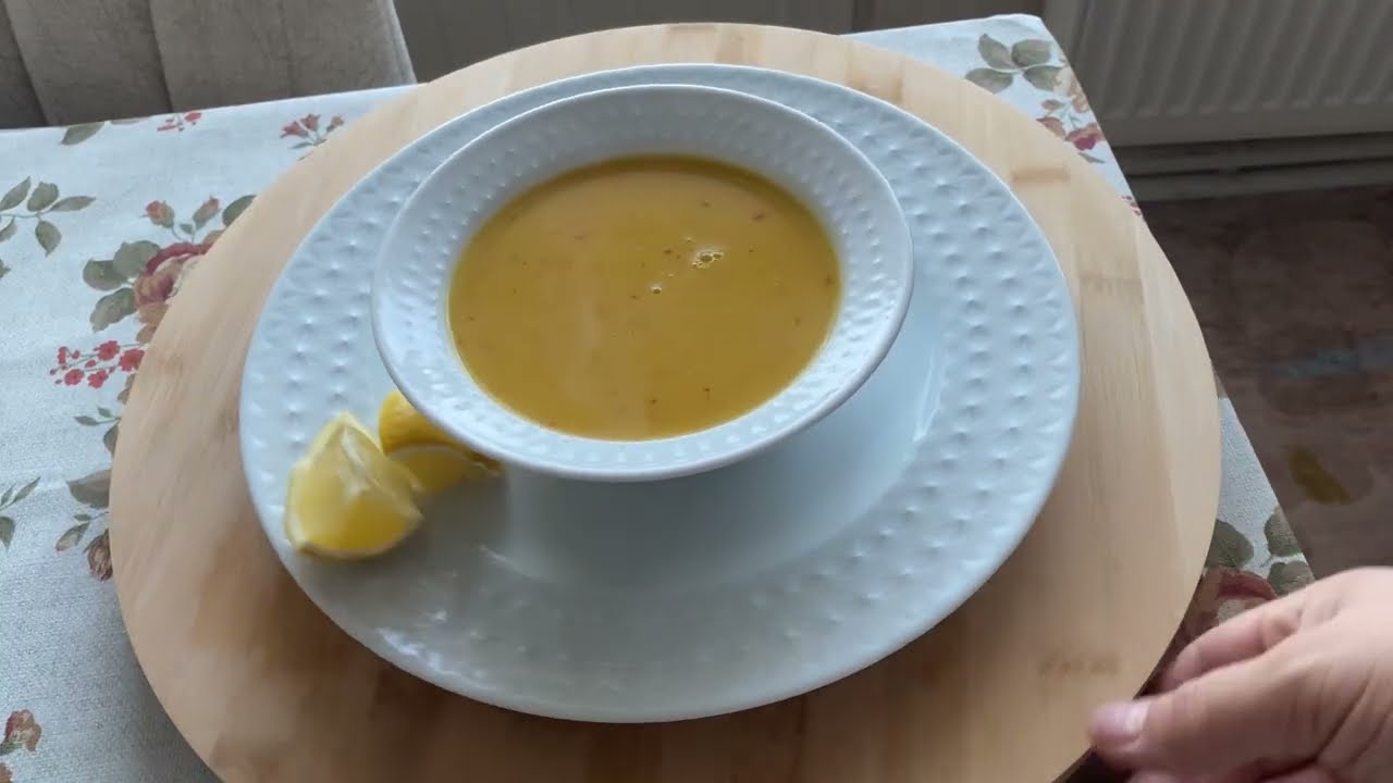 İçenlerin Bir Daha İstediği Tam Kıvamında Mercimek Çorbası 