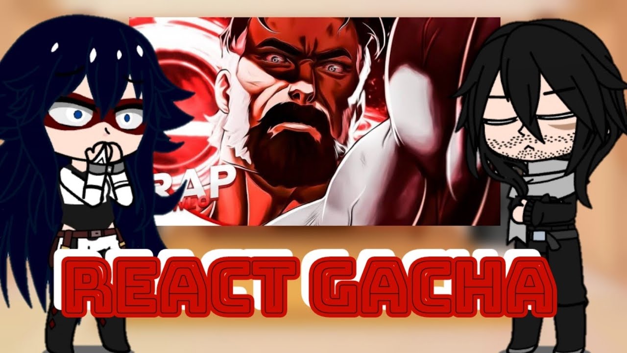(React Gacha)🔴 professores de Boku no Hero reagindo a o rap do 🔴omni-man