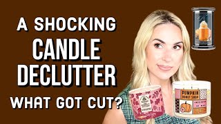 DECLUTTERING My Candle Collection: Clutch your pearls folks!