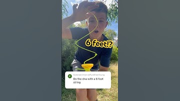 ￼ I Did the DNA with a 6-FOOT STRING