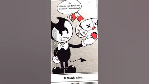 🖤Bendy x Cuphead❤️ *vs* #bendy #cuphead