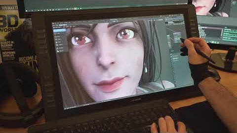 3D Character Creation Walkthrough - Part 3 - Texturing Tifa from Final Fantasy VII