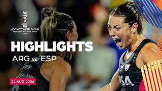 FIH Hockey Women's World Cup 2026, Game 31: Argentina vs Spain | #HWC2026