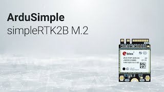 Dual-Band Simplertk2B M.2 Rtk Receiver U-Blox Zed-F9P, Compatible With 2230 Key Ae