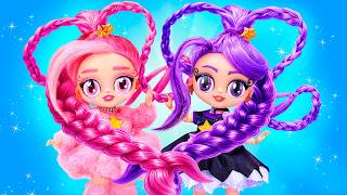 We Built Cute and Rock Dollhouses for Lily Lovebraids and Rumi! K-Pop Demon Hunters Creations