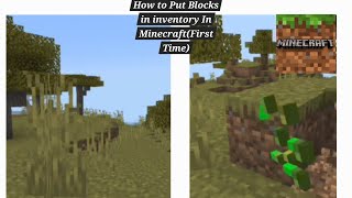 First Time Playing Minecraft | Global Gaming Official 