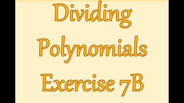 AS Maths - Pure - Dividing Polynomials