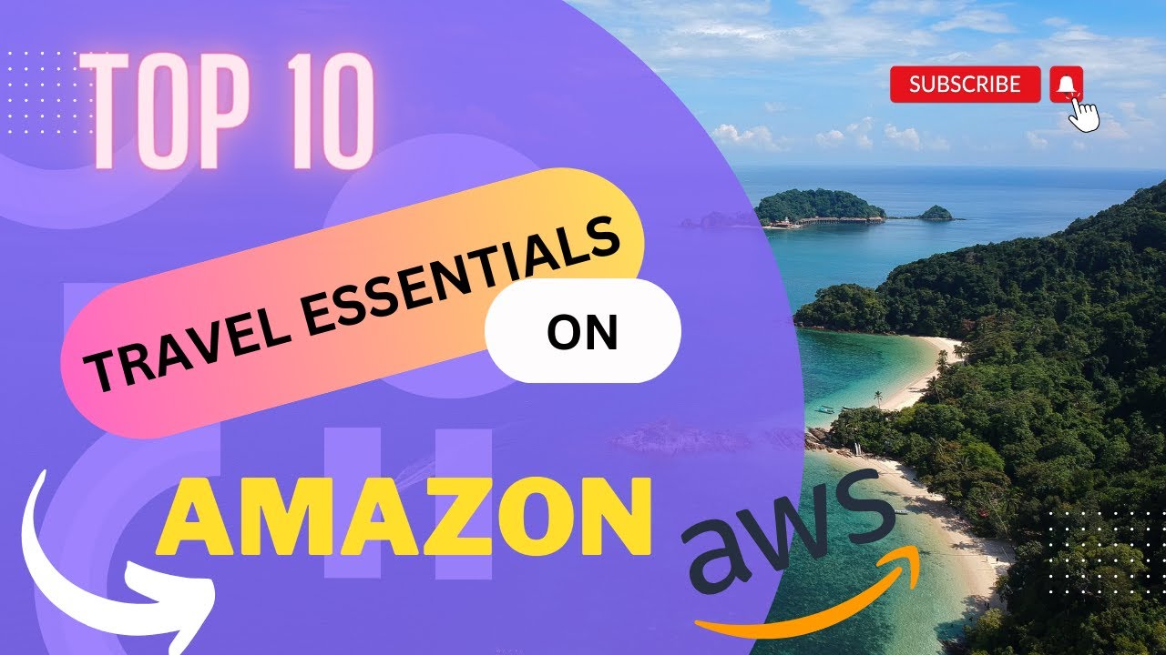 TOP 10 TRAVEL ESSENTIALS ON AMAZON - YouTube