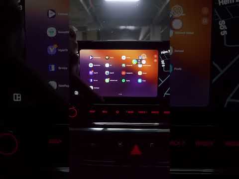 Samsung Note 20 Ultra chia đôi màn hình dùng bong bóng Vietmap live trên Android Auto