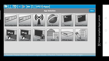 Membuat Jaringan LAN menggunakan Cisco Packet Tracer mobile di android