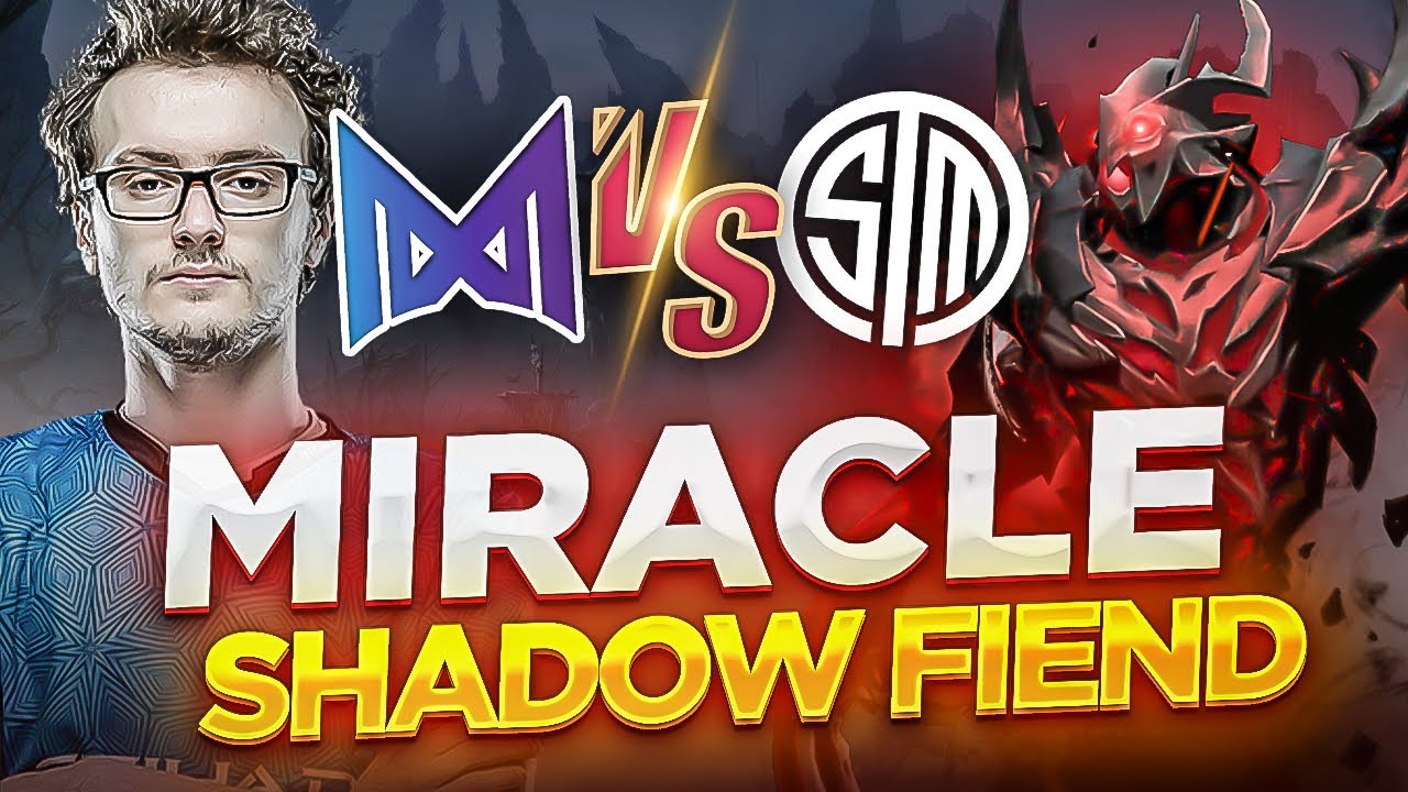 NIGMA vs TSM TFX - Miracle- Shadow Fiend Mid is back !! GAMERS GALAXY: Dota 2 Invitational Dubai
