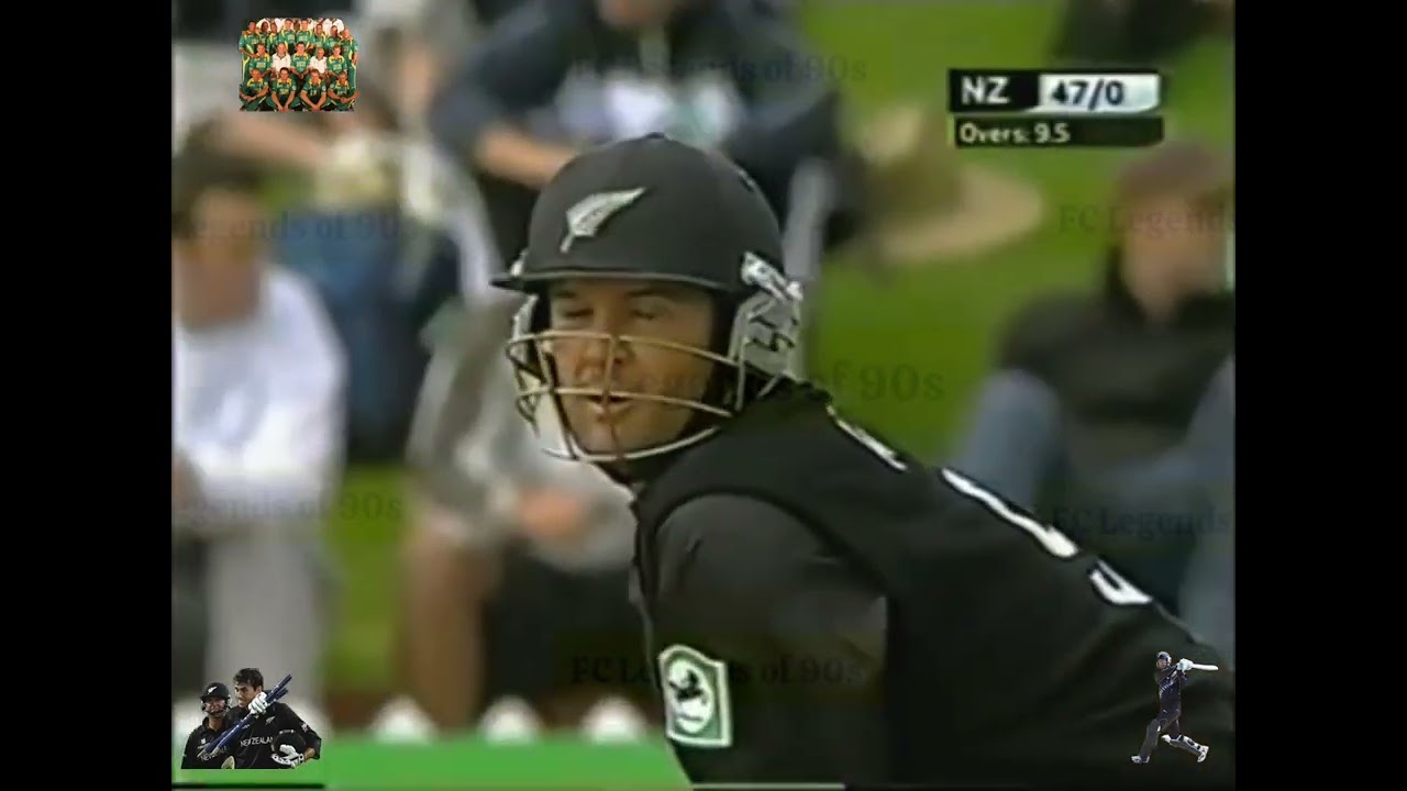 Stephen Fleming and Nathan Astle Opening Partnership, 4th ODI vs Aus 2005