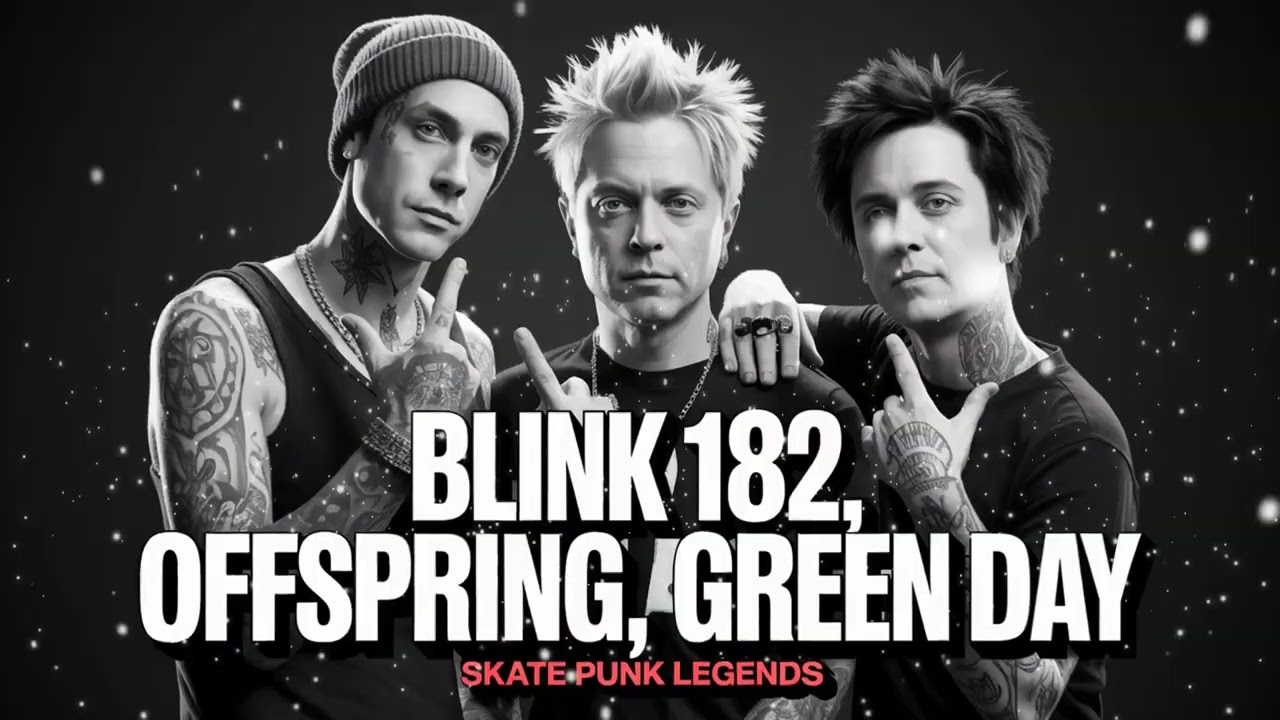 🔥 Legends Skate Punk – Punk Rock Remix [90s, 2000s]  Blink-182, The Offspring \u0026 Green Day AI Remix