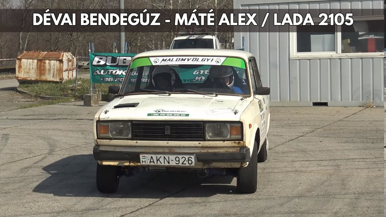 Dévai Bendegúz - Máté Alex / Lada 2105 / Expo Szlalom 2025 ...