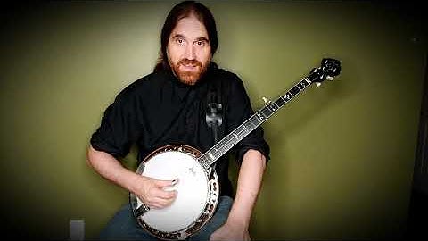 how to play a standard Scruggs G lick on 5 string banjo