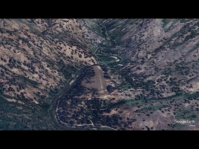 Runway Flyover - Krassel, Idaho