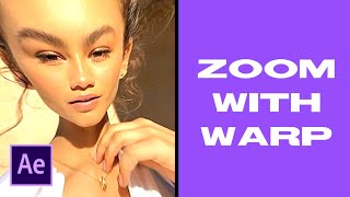 zoom with optics and warp | after effects tutorial screenshot 5