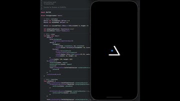Triangle Loader created using the SwiftUI Framework