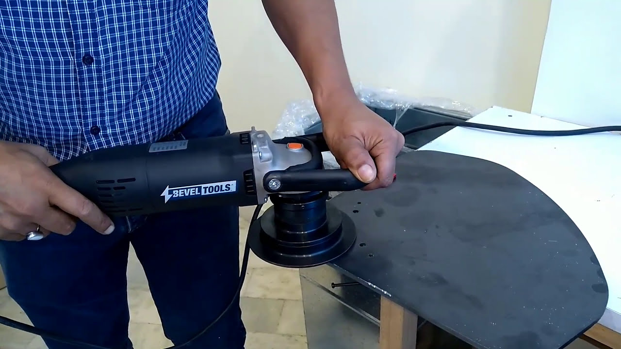 Edge Rounding Metal Machine - YouTube