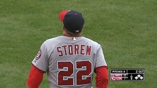 WSH@CIN: Storen pitches a perfect 1-2-3 8th inning