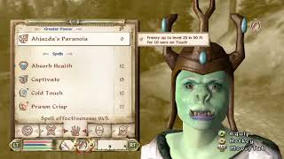 Lets Play The Elder Scrolls IV: Oblivion! Magic Only Orc Run! Part 17!