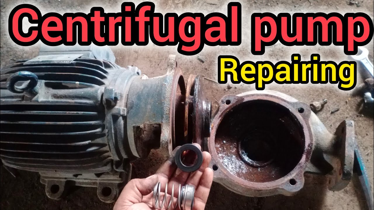 centrifugal pump repairing pump maintenance in Hindi what is