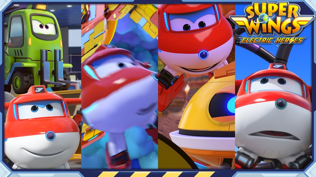 Superwings | S8 | Nadmetanje graditelja i još mnogo toga | Epizoda 31~40