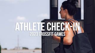 Behind-the-scenes Athlete Check-In @ 2023 NOBULL CrossFit Games
