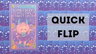 Bumbleberry Hollows Tarot Deck Quick Flip