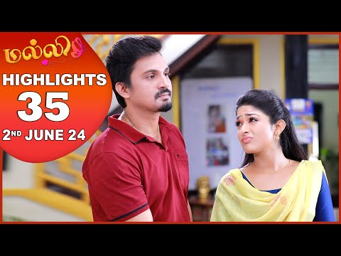 Malli Serial | Ep 35 Highlights | 2Nd Jun 2024 | Nikitha | Vijay | Saregama Tv Shows Tamil